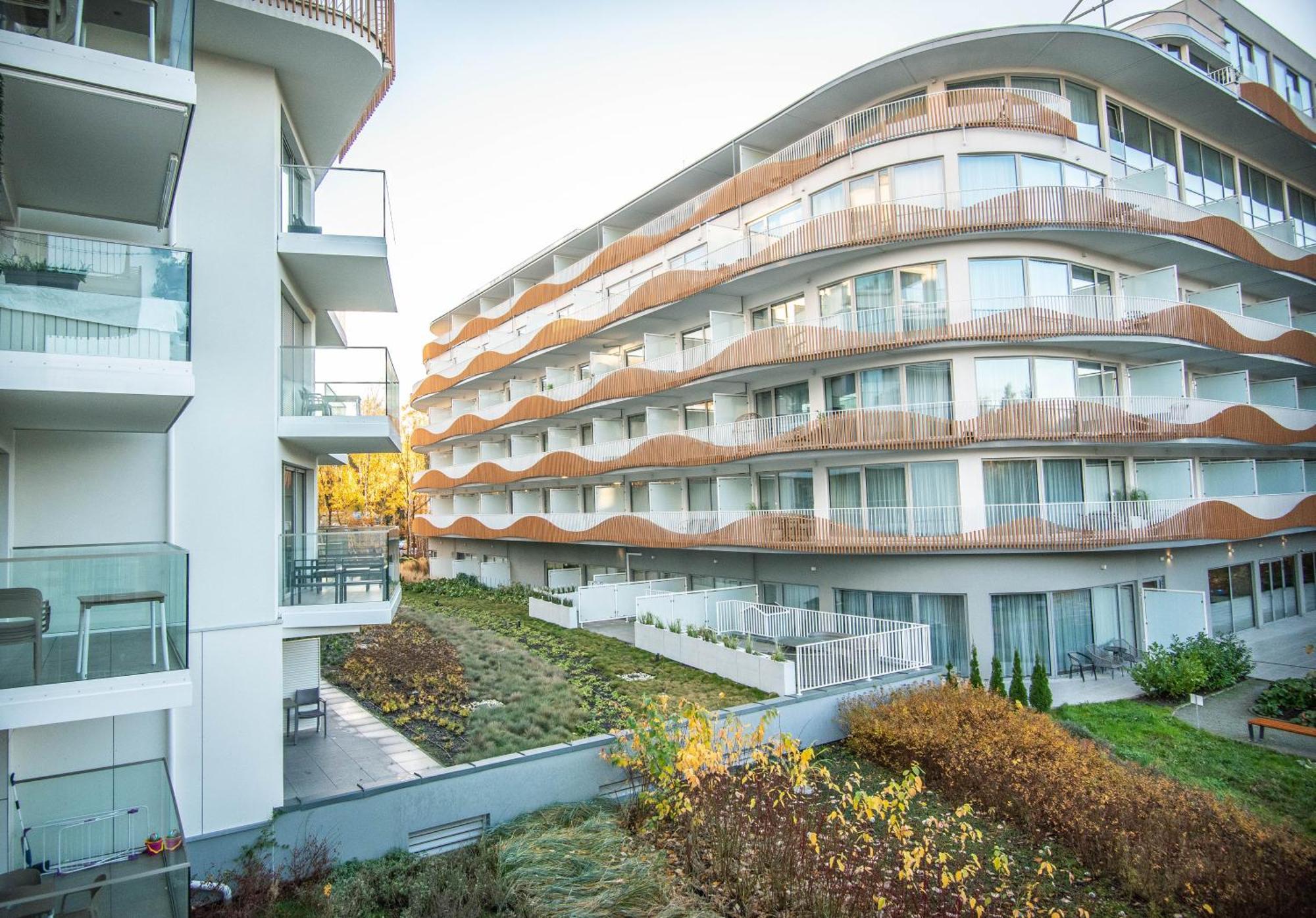 Apartamenty Na Wyspie - Albus & Rubus - Parking 슈비노우이스쳬 외부 사진